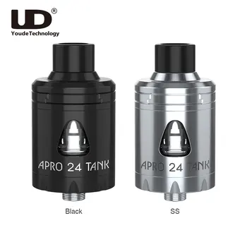 

Original UD Apro 24 Subohm Tank 2ml Capacity with 0.2ohm & 0.5ohm Coil & Stealth Airflow Inlet No-leaking E-cigarette Atomizer