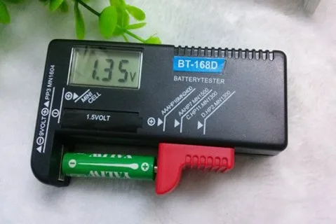Display Battery Tester Electric Multi-Function 1.5V/9V Test Electrometer