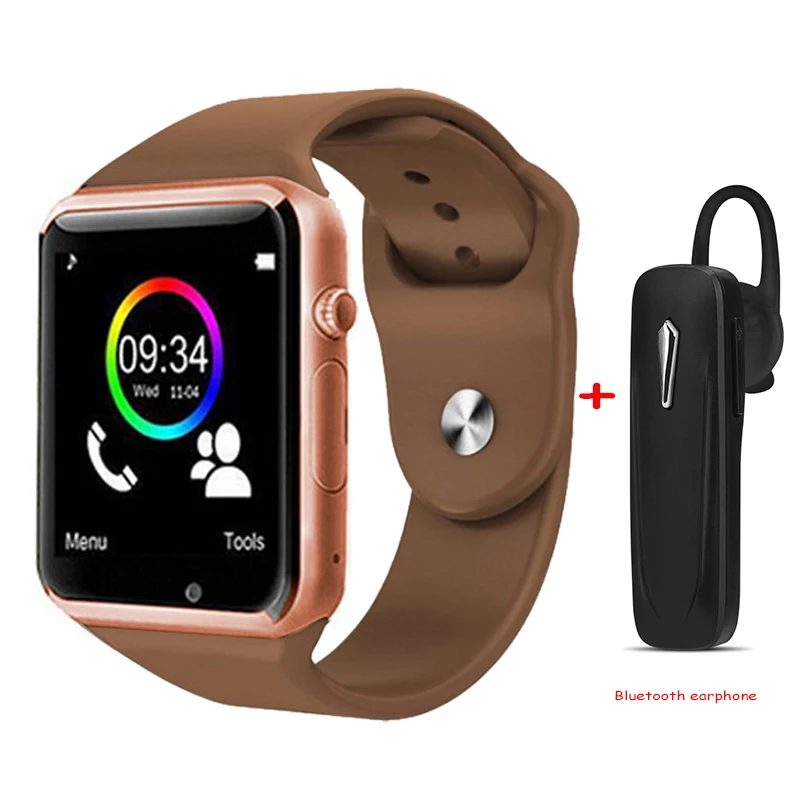  Bluetooth A1 Smart Watch with 16GB 32GB Camera Sport Pedometer SIM TF Card Smart watch for iPhone X
