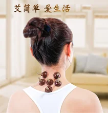 Small Moxa Stick Mini Smoke Moxibustion Stikers Massage Therapy For Arm Leg Abdomen Beauty Salon Home Care Tool Health Body