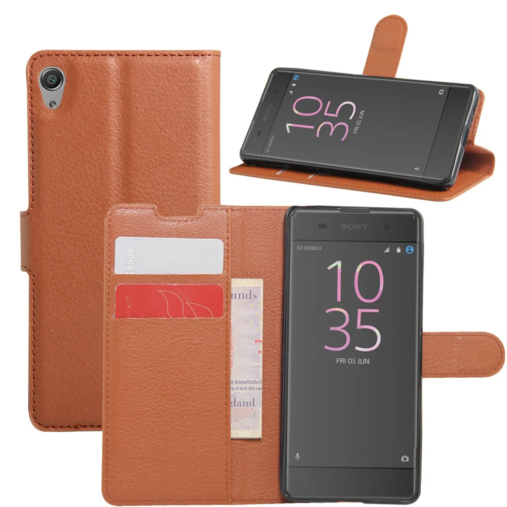 

Luxury Wallet PU Leather Cases for Sony Xperia XA/XA Dual F3113 F3112 F3115 Magnetic Filp Cover Fundas Holder Stand Phone Bags