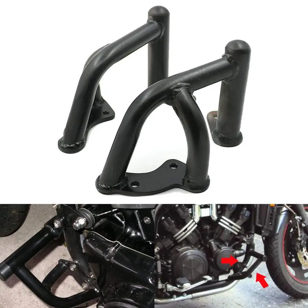 

Motorcycle Engine Highway Guard Crash Bar Bumper Buffer Protector For Yamaha V MAX 1200 1991-2007 VMAX1200 V-MAX 1200