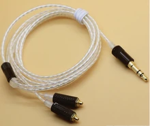 10pcs Earphone upgrade silver plated cable for Shure SE215 SE315 SE425 SE535 SE846 UE900 earphones headset Audio Cable