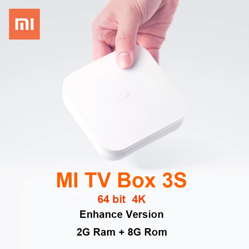 2016 Новый Xiaomi Mi TV Box 3 pro Android 5.1 Смарт 4 К HD MiTV MiBox S 2 Г + 8 Dual USB Поддержка Miracast Airplay DLNA
