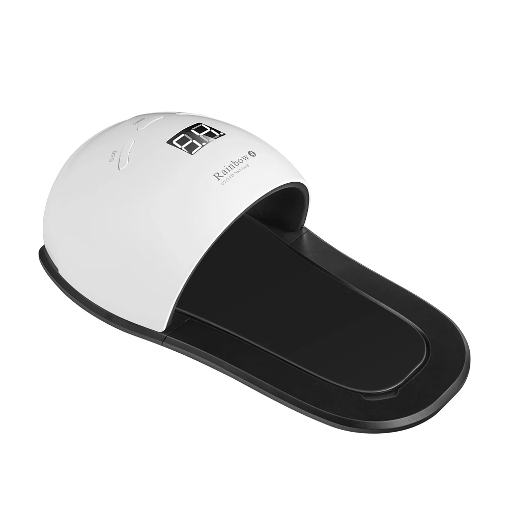 Murah Bfaccia 48 W Fototerapi LED Kuku Lampu untuk Kedua Tangan Kaki LED Lampu UV Kuku untuk Semua Kuku Gel Manikur sensor Otomatis Mesin