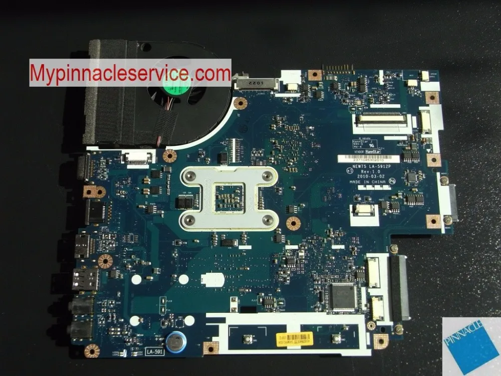 50% OFF  MBBL002001 Motherboard For ACER Aspire 5551 LA-5912P with heatsink instead 5552G LA-5911P compatibl