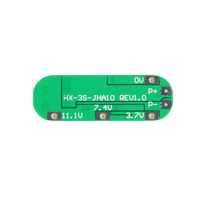 3 S 10A литий-ионная литиевая батарея 18650 зарядное устройство PCB BMS Защитная плата 12,6 в с защитой от перегрузки по току