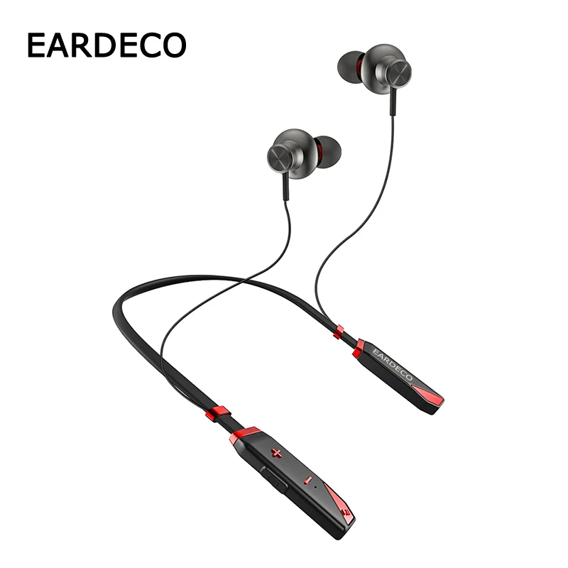 Vente EARDECO grande batterie casque sans fil Sport stéréo Bluetooth écouteur casque avec micro oreille basse écouteurs écouteurs casque