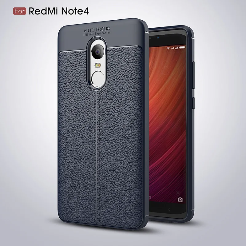 Litchi silicone case xiaomi redmi note 4 4x (16)