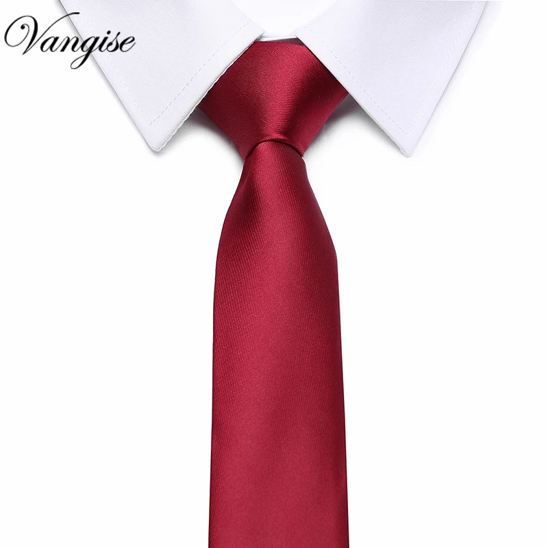 

High-grade New fashion Solid red Blue White tie men 8 cm width group necktie fit wedding party necktie for men corbatas