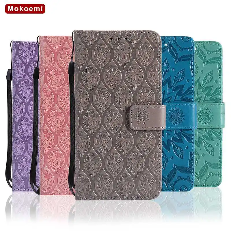 

Mokoemi Pattern Flip Wallet Leather 5.5"For Nokia 6 Case For Nokia 6 Cell Phone Case Cover