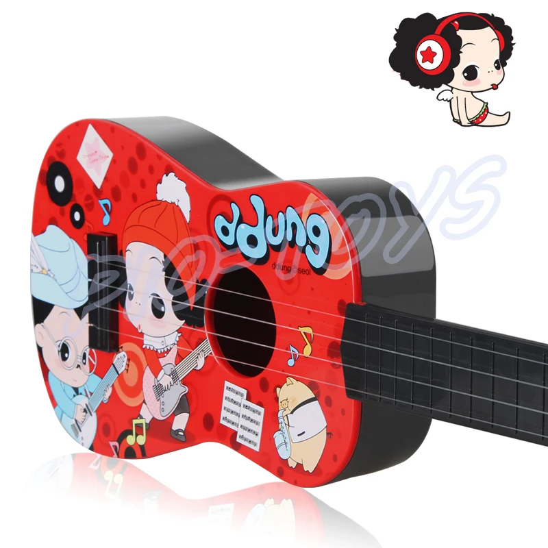 Детский подарок ко Дню мини детская Гитара игрушечный музыкальный инструмент обучения обучающий музыкальный с изображением популярной игры за настоящей игровой инструмент