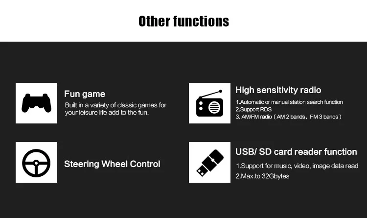 Best 7" 1 Din Wince Car DVD Player GPS Navigation Universal In-dash Detachable Front Panel Auto Radio Audio Stereo With Bluetooth map 14