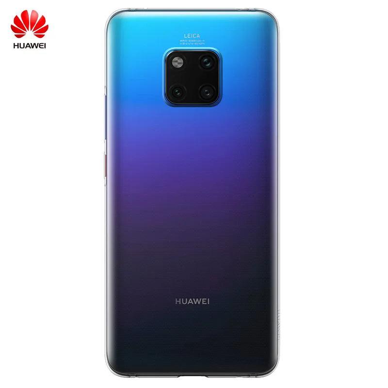

Huawei Original Official Transparent Phone Case Soft TPU Clear Back Cover Shell For Mate 20 / Mate 20 Pro Cases
