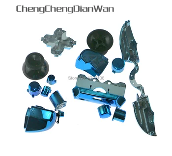 

ChengChengDianWan Chrome Full Button Set Dpad RT LT RB LB ABXY Guide Buttons For Xbox One Elite Limited edition Controller