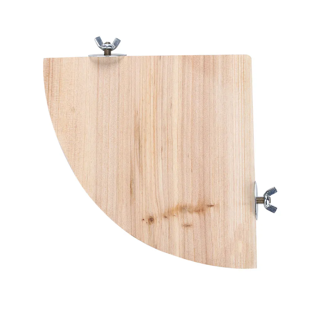 1 шт. 2 Размеры вентилятора Форма деревянная клетка для попугая Жердочки стойки платформы для домашних животных волнистый Попугай Игрушка подвесные стойки игрушка в подарок расходные материалы - Цвет: XL