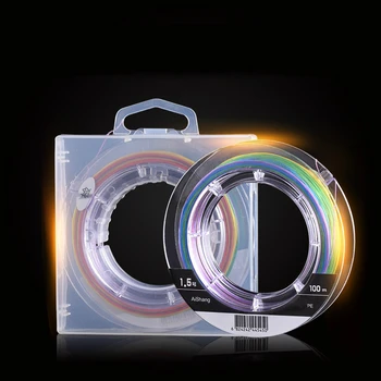 

PE Strong Pulling Quick Water Cut 100m 8 Strands Braided Fishing Line Wear-resistant Pesca Fishing Lure Wire 10m/color