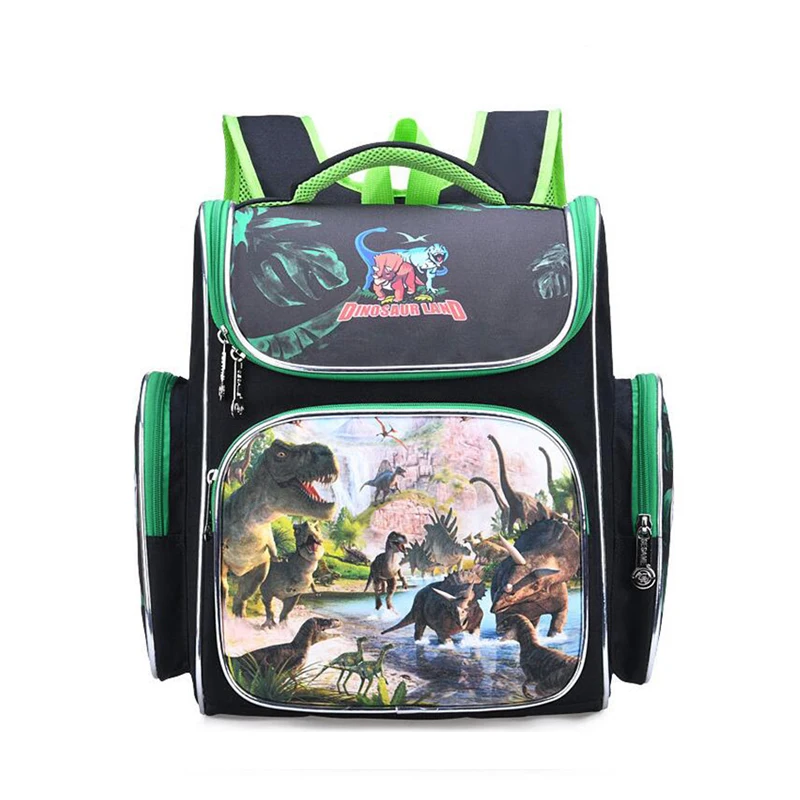 

2019 Waterproof Children School Bags Boys Orthopedic schoolbags Dinosaur Pattern school Backpack kids Satchel Mochila escolar