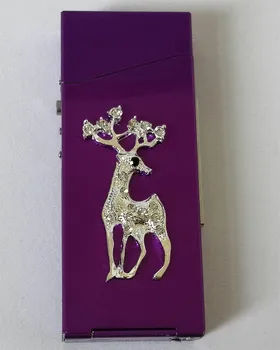 

10PCS USB lighter cigarette case for 18 cigarettes with 100mm length and 5mm diameter