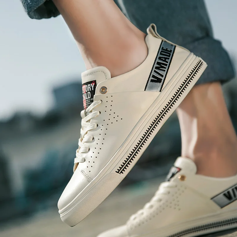 2019 الكلاسيكية الأساسية يونغ بوي انقسام الجلود الرجال حذاء رياضة الدانتيل متابعة تنفس عارضة منصة أحذية تزلج