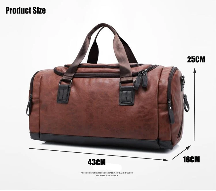 Топ из искусственной кожи Для мужчин Спорт на открытом воздухе duffels Сумки для зала классические спортивные сумки Фитнес Дорожные Сумки