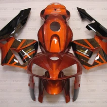 CBR 600 RR 2005-2006 набор для всего тела для Honda CBR600RR 06 обвес CBR 600 RR 2006 Оранжевый золотистый и черный кузов