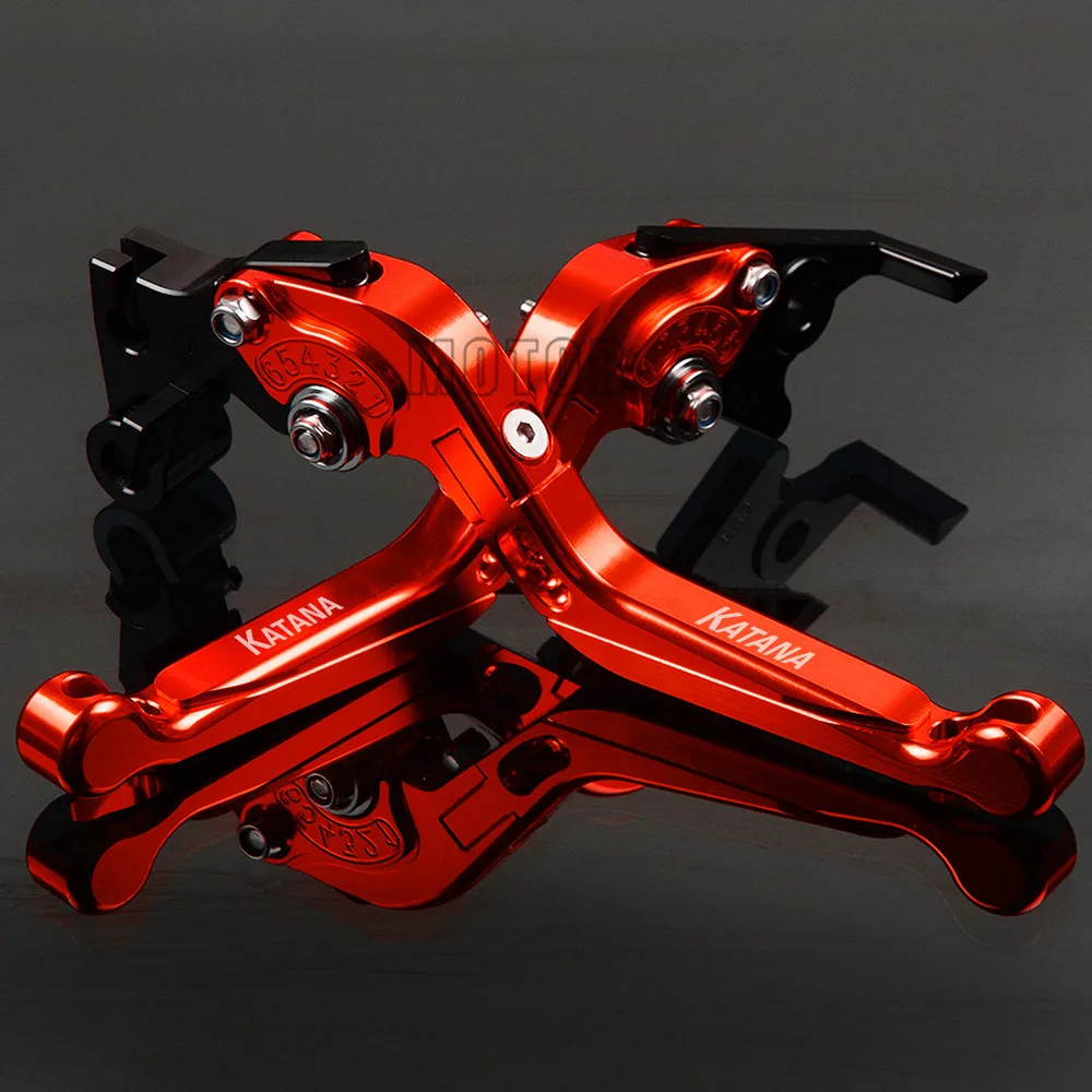 Рычаги тормозной муфты CNC для Suzuki 600/750 KATANA 1998 2006 GSX1100F 1991 1993 регулируемые Складные