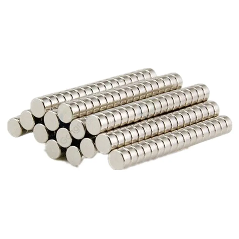 Neodymium 4x2mm 100pcs Strong rare earth Round Industrial
