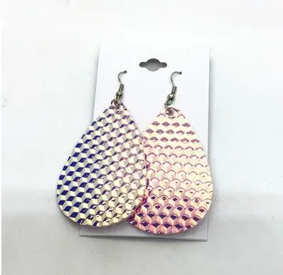 

New ethnic bohemian women's dangling earrings summer round resin tassels earrings for women trendy jewelry with pendants