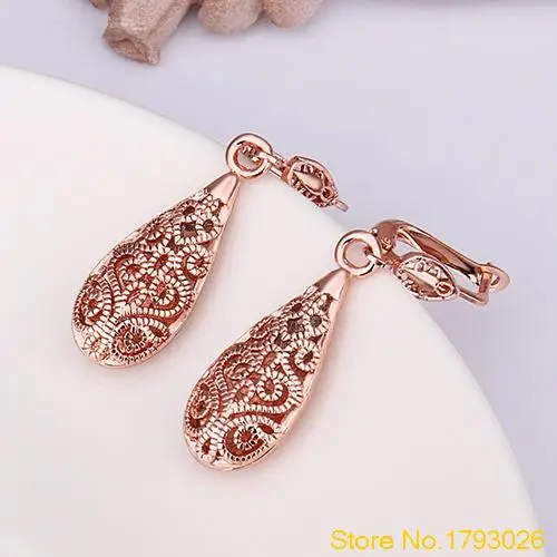 Роскошные женские Модные Позолоченные серьги подвески аксессуары для женщин