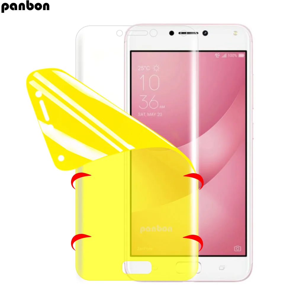 Гидрогелевая пленка для Asus Zenfone 4 Max ZC554KL защита экрана нано-пленка 3D мягкий ТПУ
