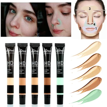 

Professional Base Face Foundation Contour Makeup Waterproof Whitening Full Cover Camouflage Face Color Corrector Concealer Stick