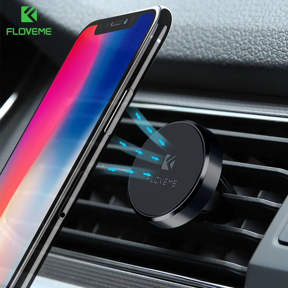 FLOVEME Universelle Magnetische Autotelefonhalter Für iPhone X Samsung Xiaomi Zubehör Magnet Air Ve