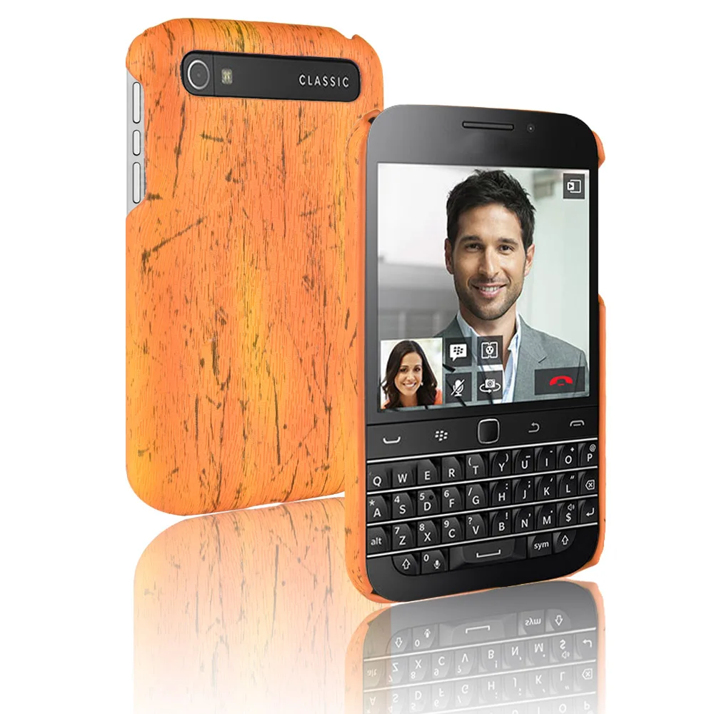 Чехол для BlackBerry Classic Q20 чехол из искусственной кожи под дерево защитный жесткий