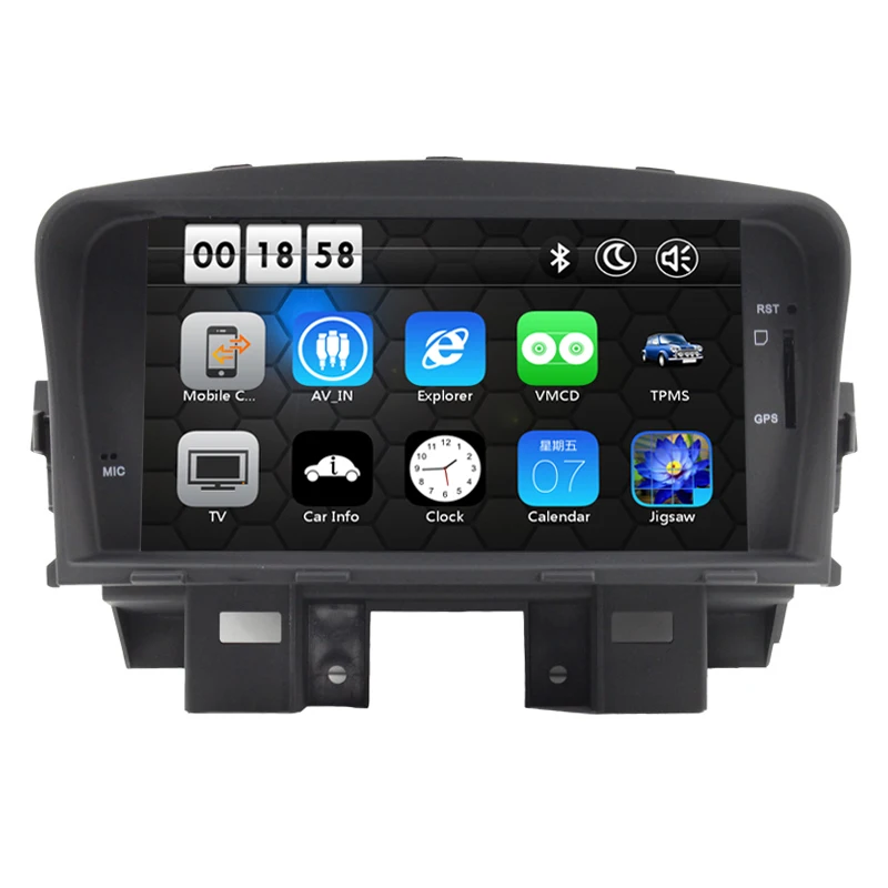 Sale Car DVD Player Navigation System for Chevrolet Cruze Daewoo Lacetti Premiere Holden Cruze 2008 2009 2010 2011 with Raido RDS 1
