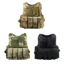3 цвета тактический жилет тренировка на открытом воздухе защитный жилет костюм-регулируемый со съемным пухом охотничий жилет