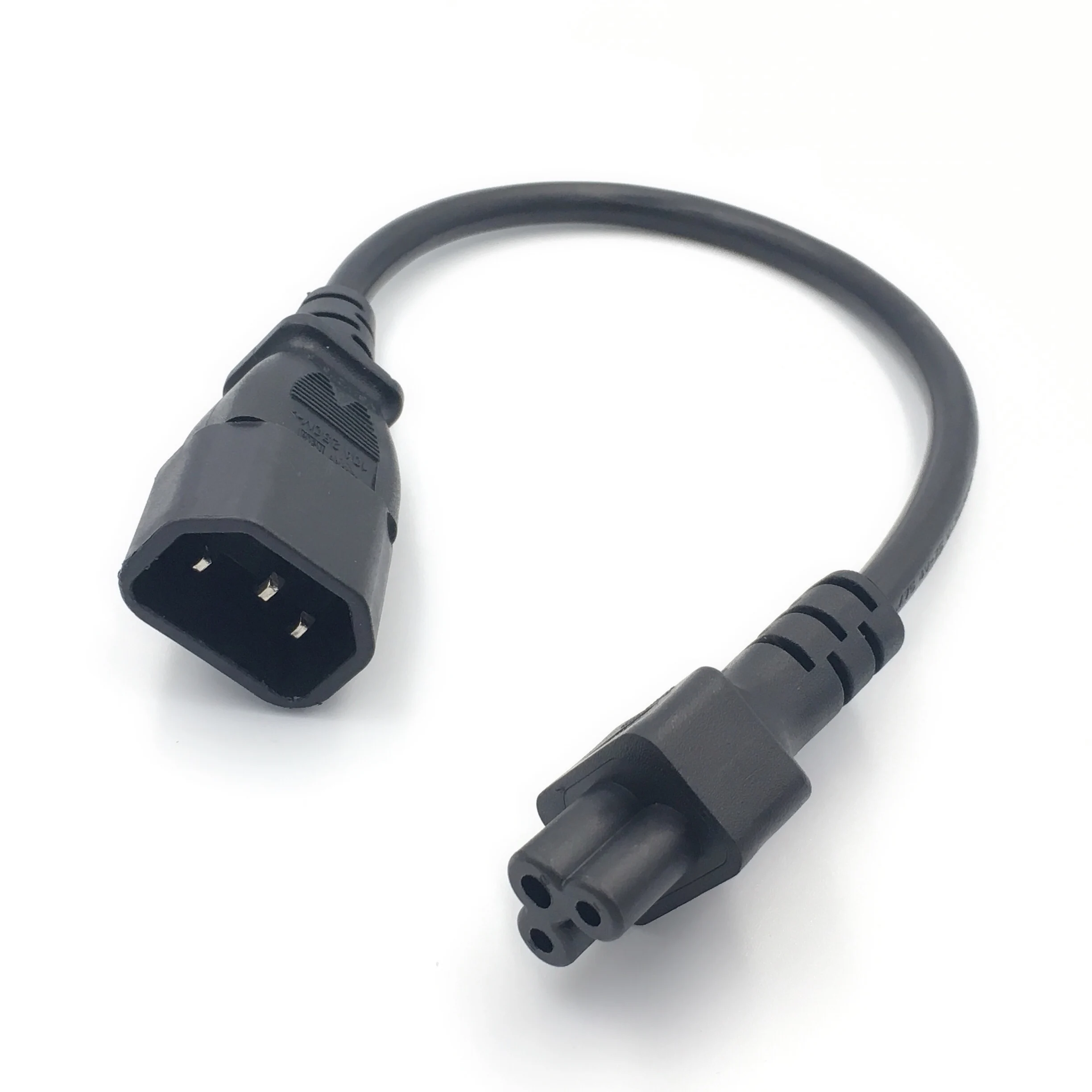 Штекер IEC 320 C14 к гнездовому адаптеру C5 штекер 3 гнезду Micky. Шнур преобразователя