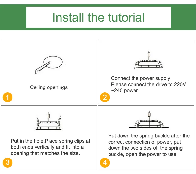 Kaguyahime LED Downlight 3W 5W 9W 15W 18W Silver White Ultra Thin Downlight AC110V 220V 240V Round Recessed LED Spot Lighting