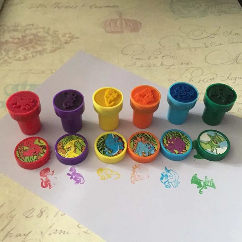 DIY Self ink Stamps with Different Characters - Kid Loves Toys