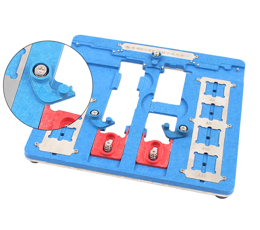 A22 9in1 Phone Repair Motherboard Fixture PCB Holder For Iphone 5s/6g/6s/6p/6sp/7/7p/8/8p Remove Glue Jip DIY Iphone Repair Tool A22 9in1 Phone Repair Motherboard Fixture PCB Holder For Iphone 5s/6g/6s/6p/6sp/7/7p/8/8p Remove Glue Jip DIY Iphone Repair Tool