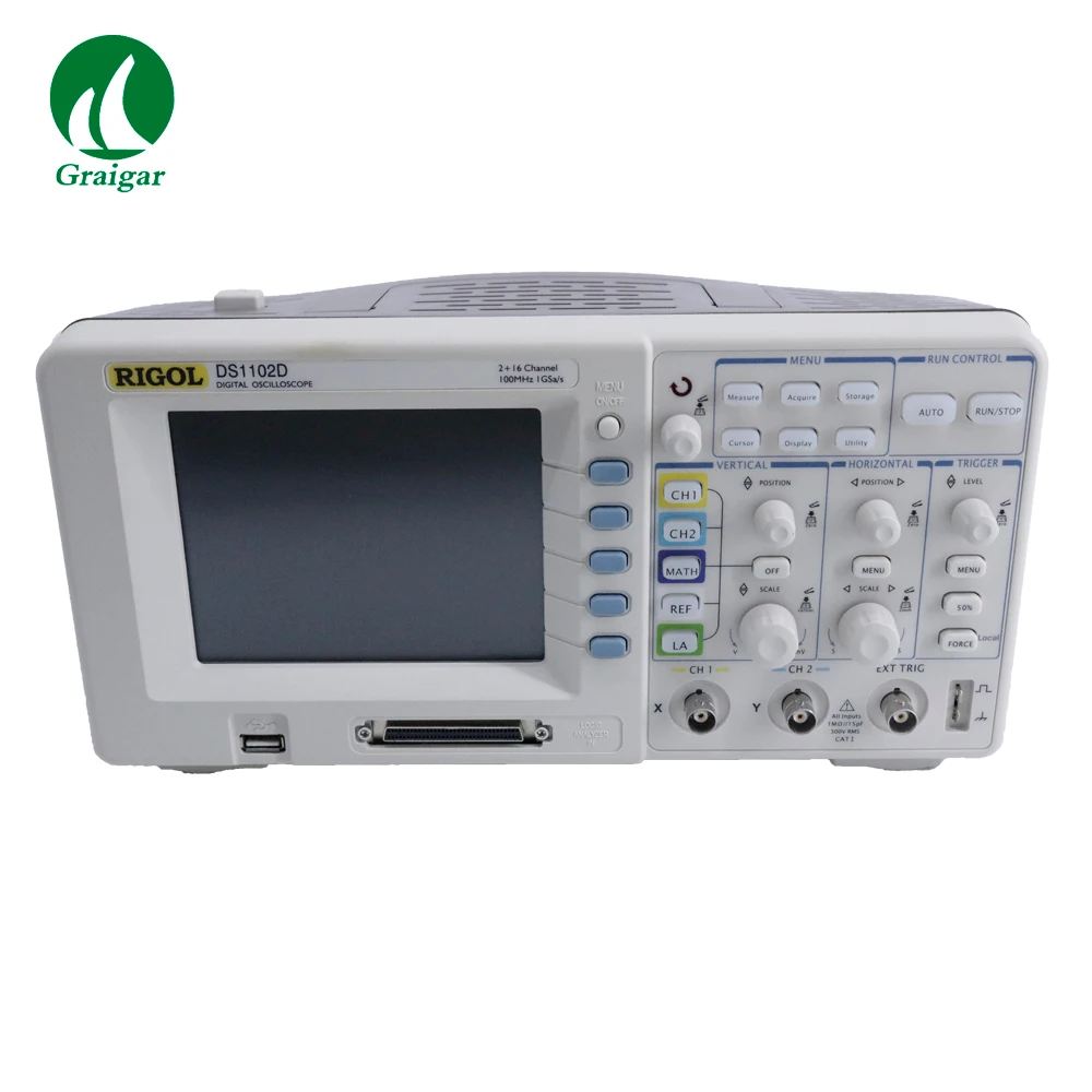 

New Rigol DS1102D 100MHZ with 16-Channel Dual Digital Storage Oscilloscope DSO Logic Analyzer