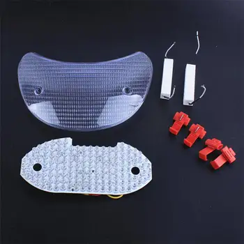 

For Ducati Supersport 1999-2007 2000 2001 2002 2003 2004 2005 2006 Motorcycle Integrated LED Turn Signals Tail Light Clear