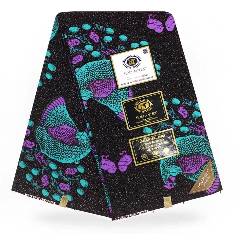 

African wax print fabric real cotton wax fabric 6 yards african fabric 100% cotton african wax fabric H1901