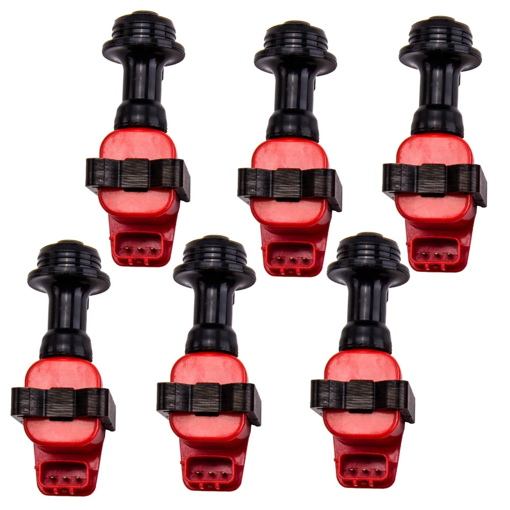 6 Coil Packs for SKYLINE R32 RB20DET S1 R33 RB25DET GTST GTR RB26DETT