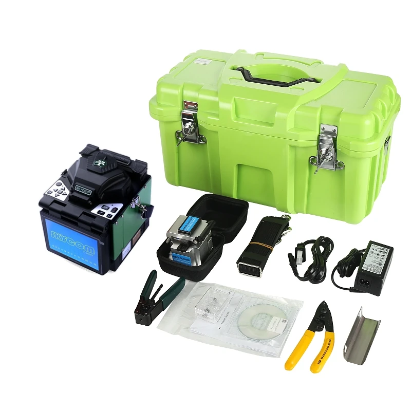 

SKYCOM Multi-language T-208H Digital Optical Fiber FTTH Fusion Splicer
