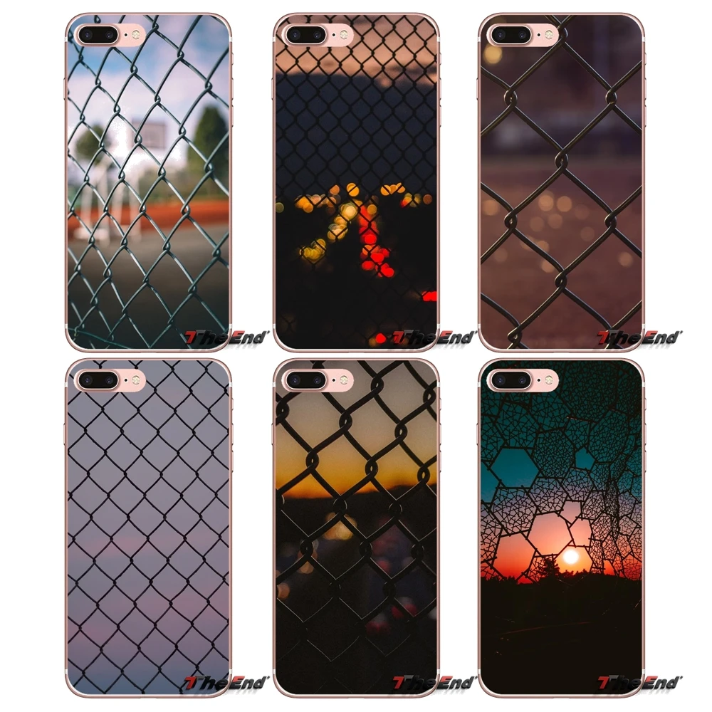 Iron net Grid Print Soft Silicone TPU Case For Sony Xperia Z Z1 Z2 Z3 Z5 compact M2 M4 M5 E3 T3 XA Aqua LG G4 G5 G3 G2 Mini Capa | Мобильные
