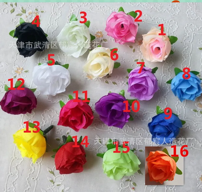 50pcs Artificial Flowers Simulation Flowers Mini Roses Wholesale Diy Manual Small Flower Bud Wedding Decoration Flowers Wall Decor Decorating With Paper Flowersflowers Cake Decorating Aliexpress