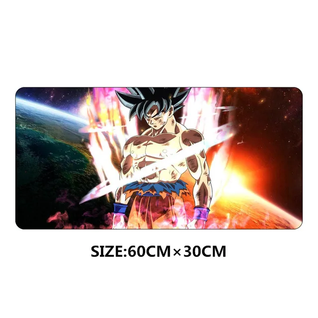 DRAGON BALL Z saiyan Мышь Большой 60X30 см xlgame геймерские игровые коврики и чехлы коврик инди-поп для Мышь офисные настольные коврики - Цвет: NO.8