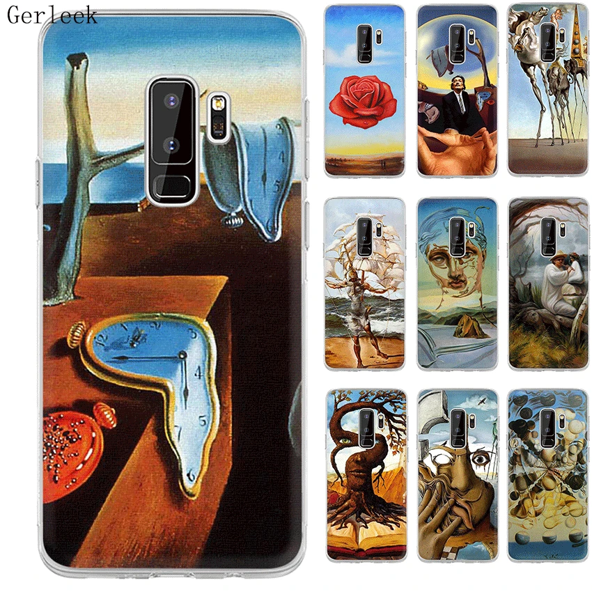 

Desxz Salvador Dali Case For Samsung Galaxy S3 S4 S5 S6 S7 Edge S8 S9 S10e S10 Plus Note 8 9 M20 M30 Cover