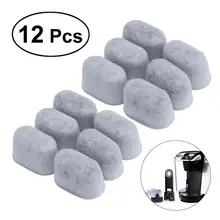 LUOEM 12 шт. сменные фильтры для воды с активированным углем для кофемашин Cuisinart